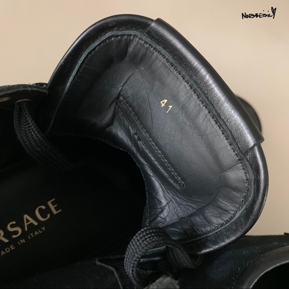 🚫SOLD•G®️🅰️ℹ️LED🚫 Versace High-Top Sneakers - Picture 10 of 11